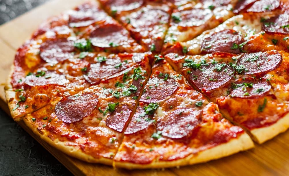 Pizza pepperoni