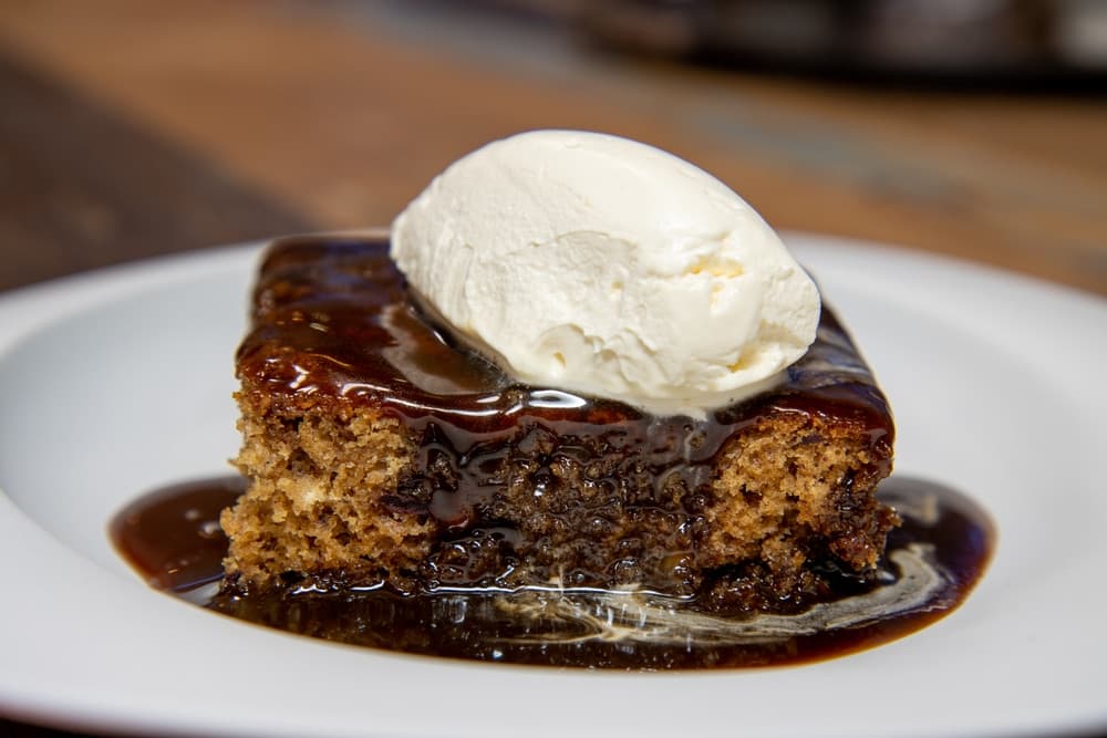 Sticky toffee pudding