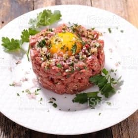 Tartare de boeuf