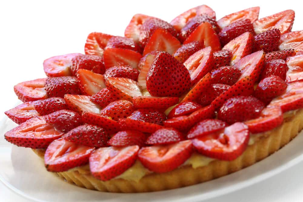 Tarte aux fraises