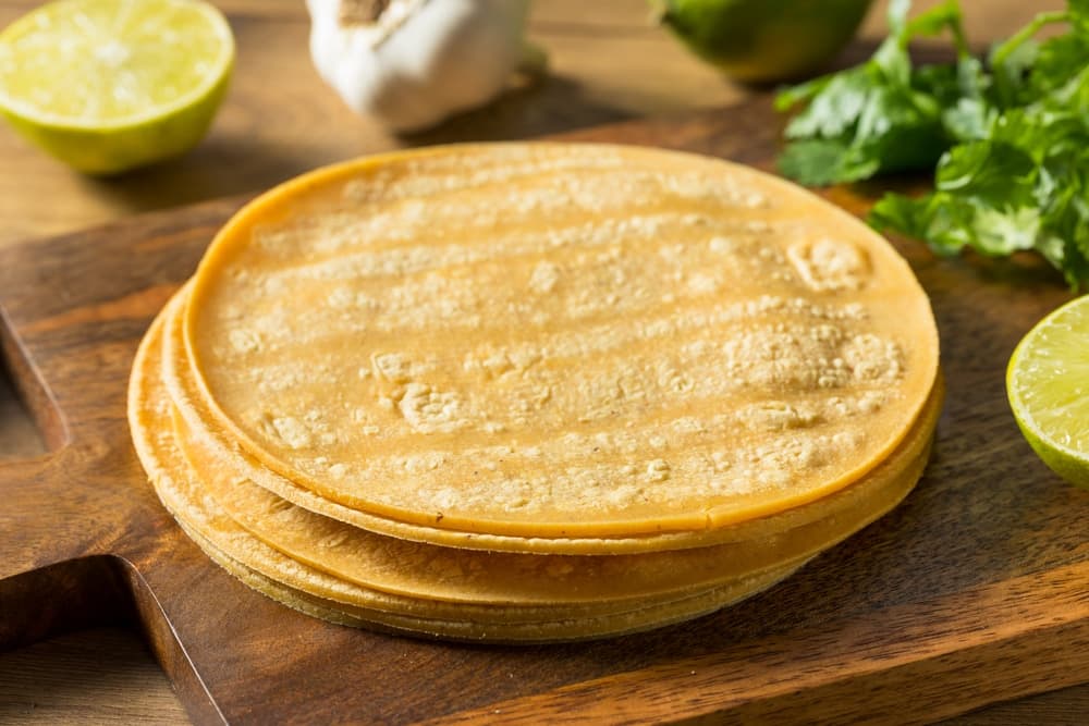Tortilla de maíz