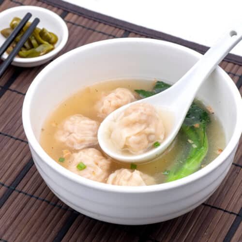 soupe chinoise crevettes