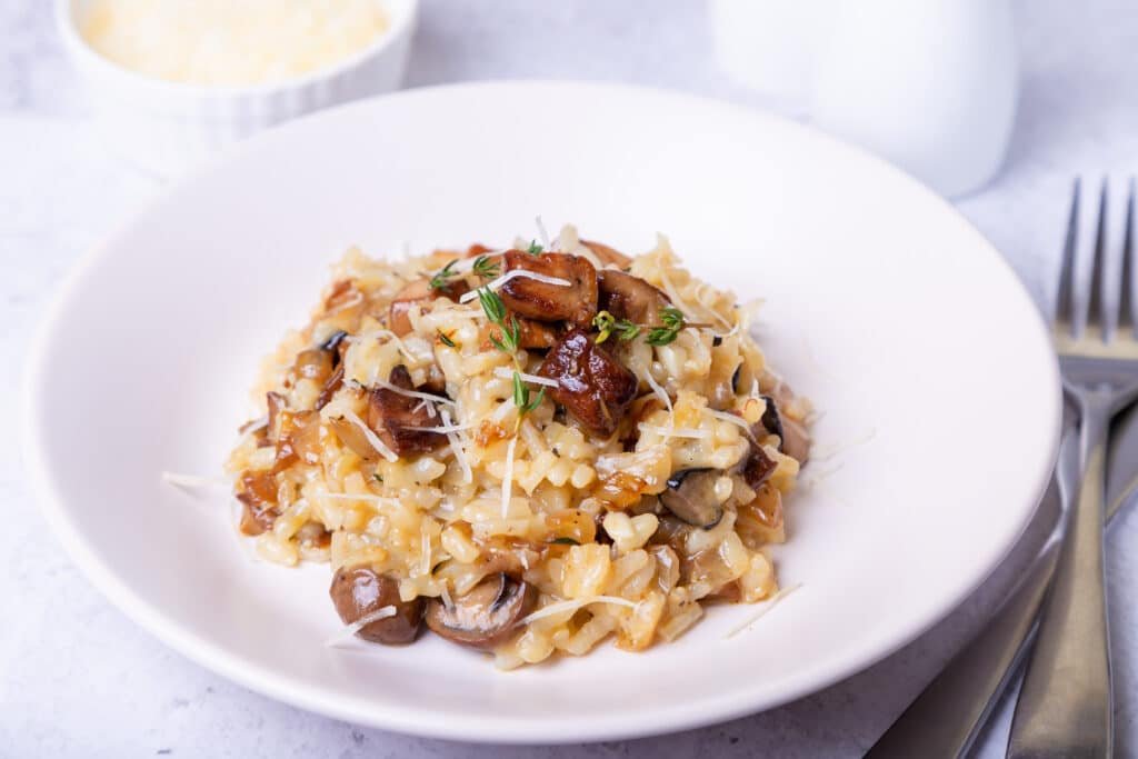 risotto aux champignons