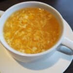 soupe chinoise au poulet et maïs