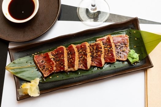 tataki de thon japonais